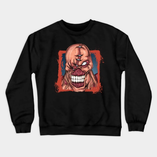 Resident Evil Nemesis Crewneck Sweatshirt by nicitadesigns